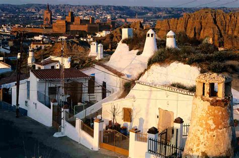 In the hills above the beautiful Spanish city of Granada lies the RomaGitanoGypsy cave community of Sacromonte. . Cave dwellings in granada spain